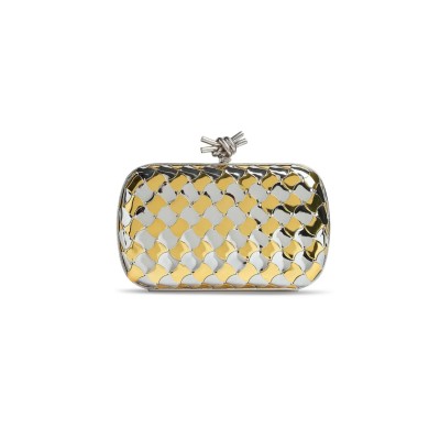 BOTTEGA VENETA KNOT MINAUDIÈRE CLUTCH 778500V3SB48136 (20.5*12.5*6cm)